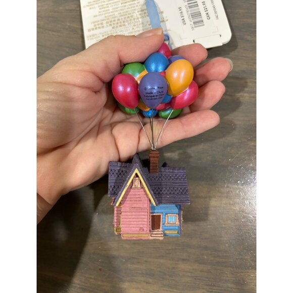 Disney Store Pixar UP House Balloons Sketchbook Christmas Ornament 2017 New - Picture 3 of 8